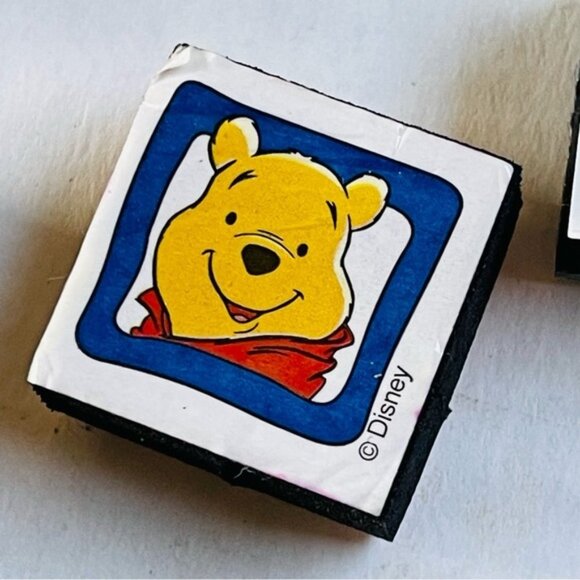 Mini Stamps Assorted 10 Pieces Duck Pooh Piggy Heart Shell Heart Gift Stamping - Picture 6 of 13